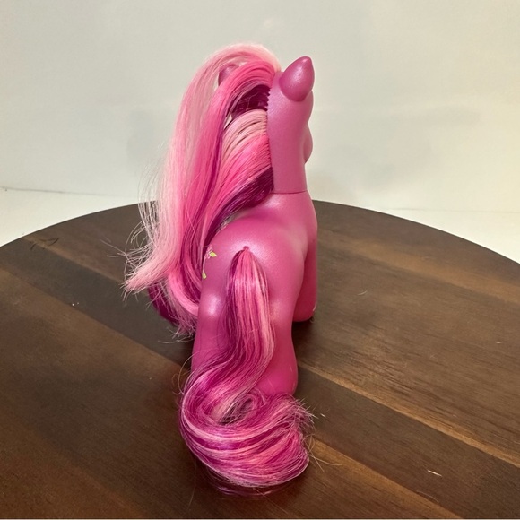 My Little Pony G3 Cheerilee 2007 Figure Pink Floral Flower Cutie Mark - Picture 3 of 7